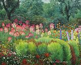 Famous Garden Paintings - Nature Garden by Terry xu